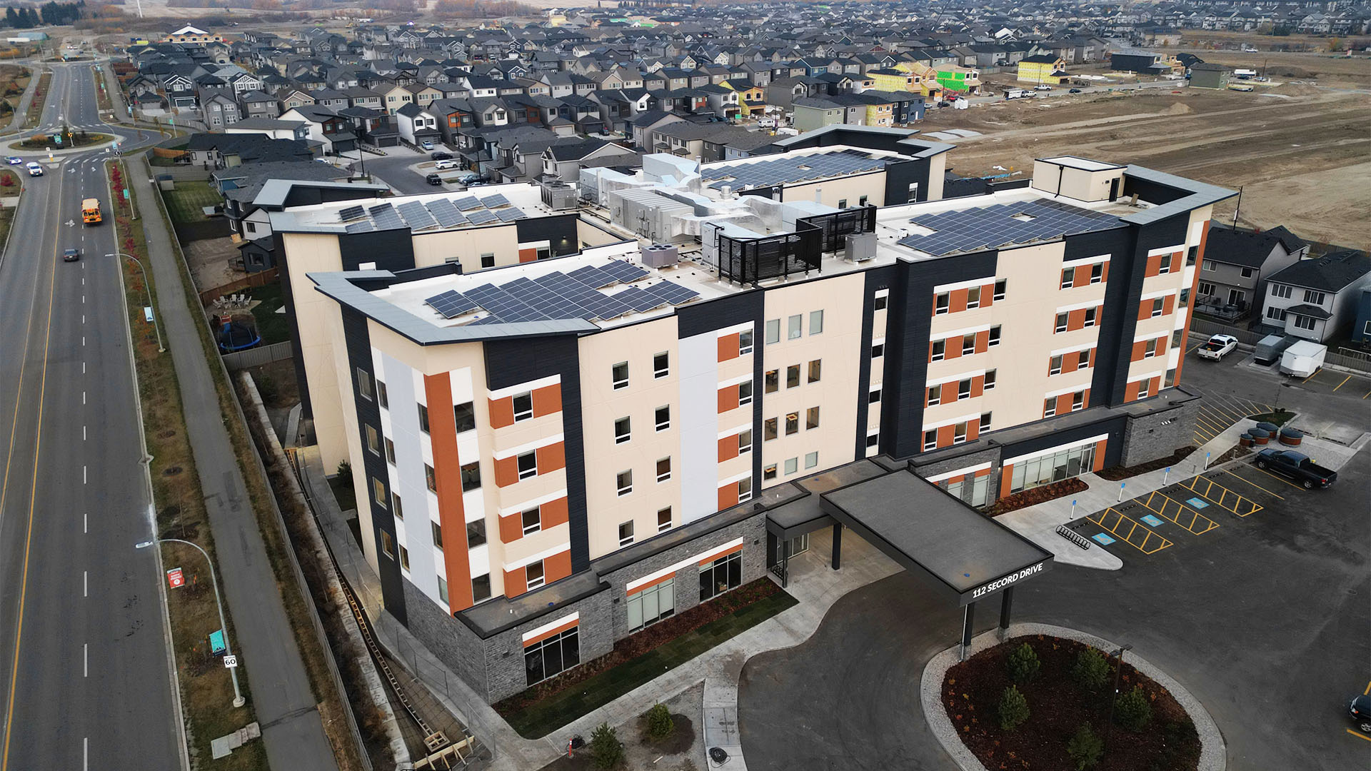 Shasta Care Community rooftop solar array