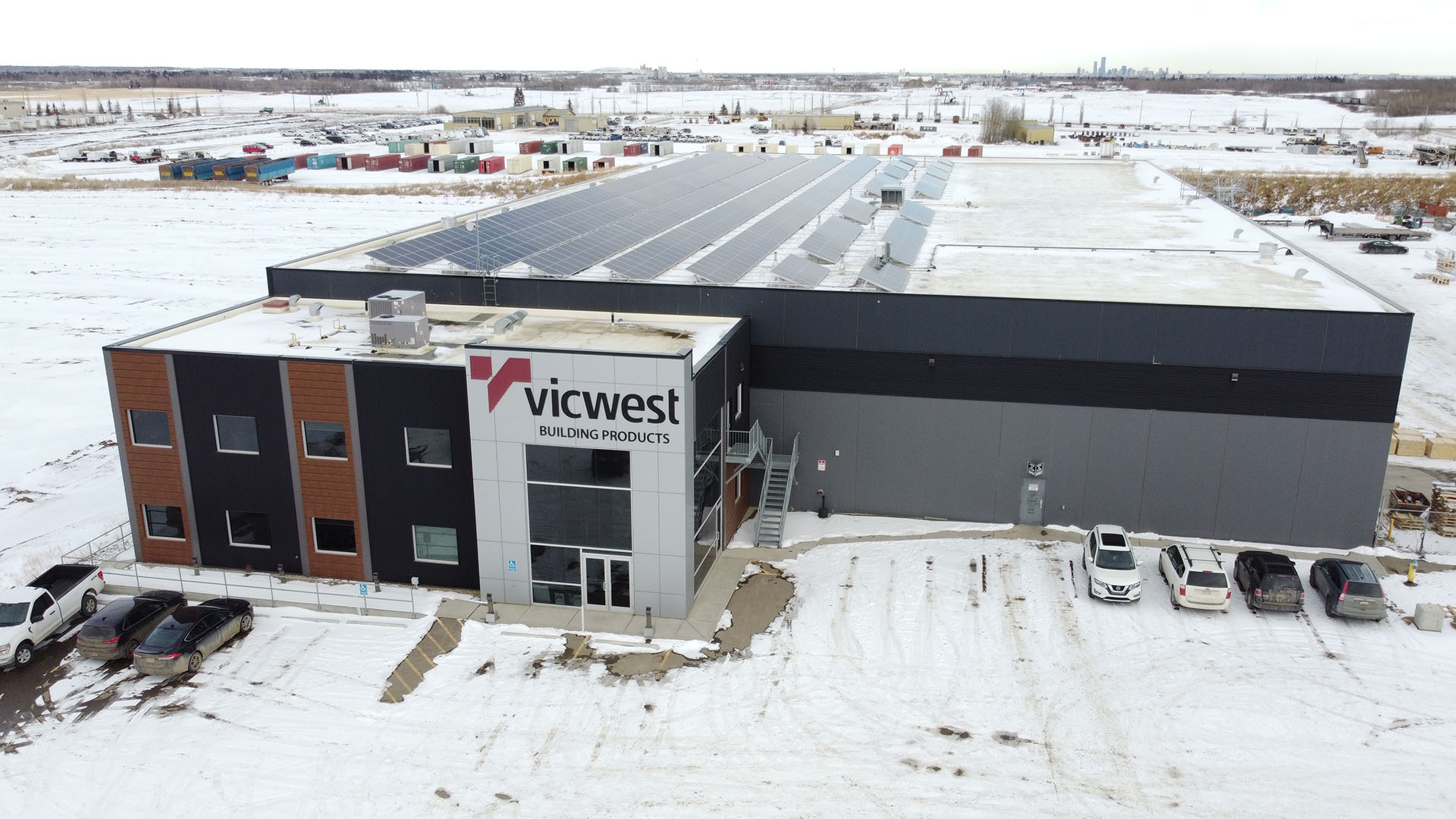 Project Vicwest rooftop solar array