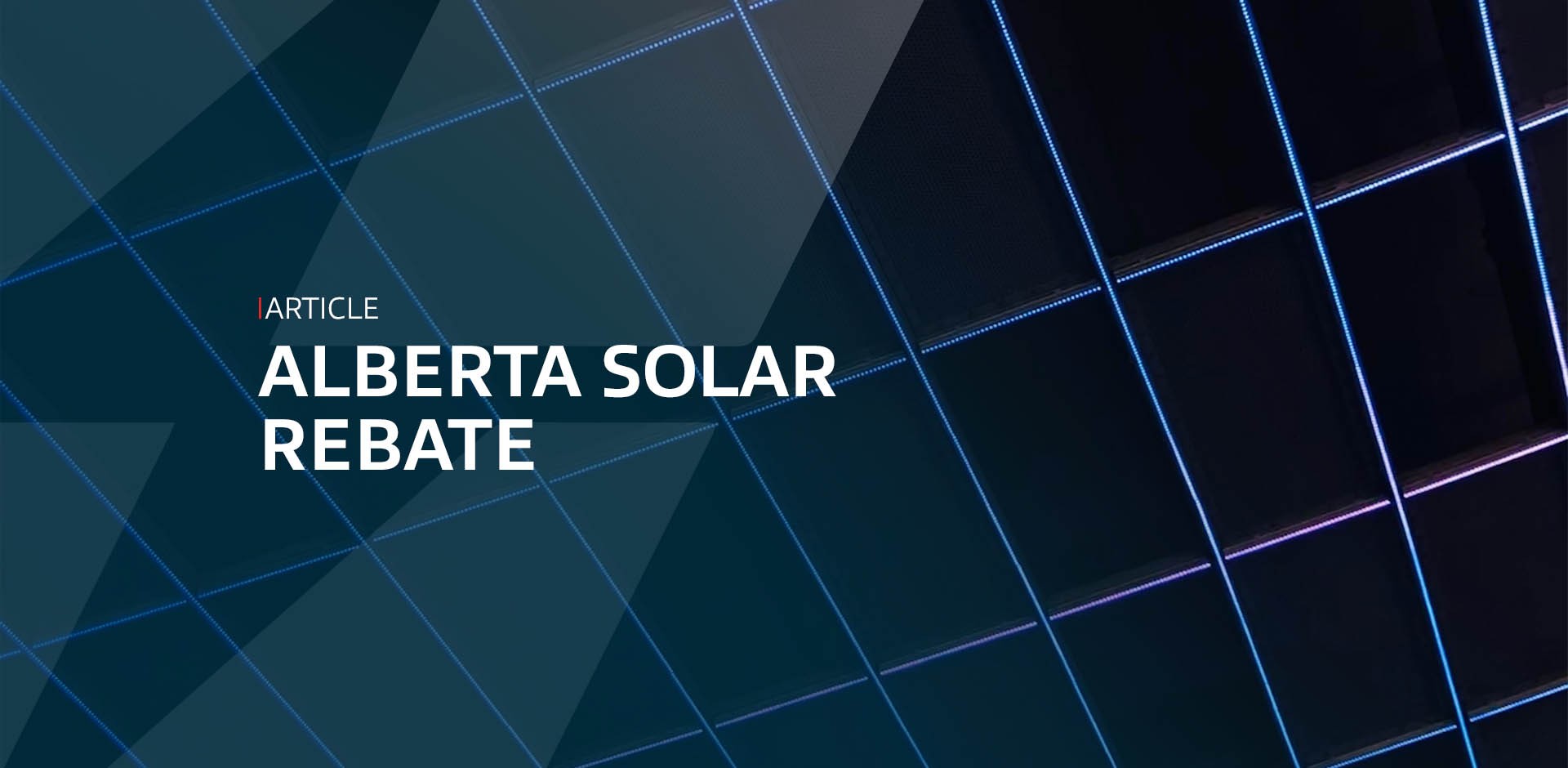 Alberta Solar Rebates
