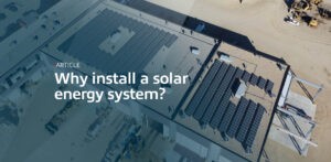 why install a solar system