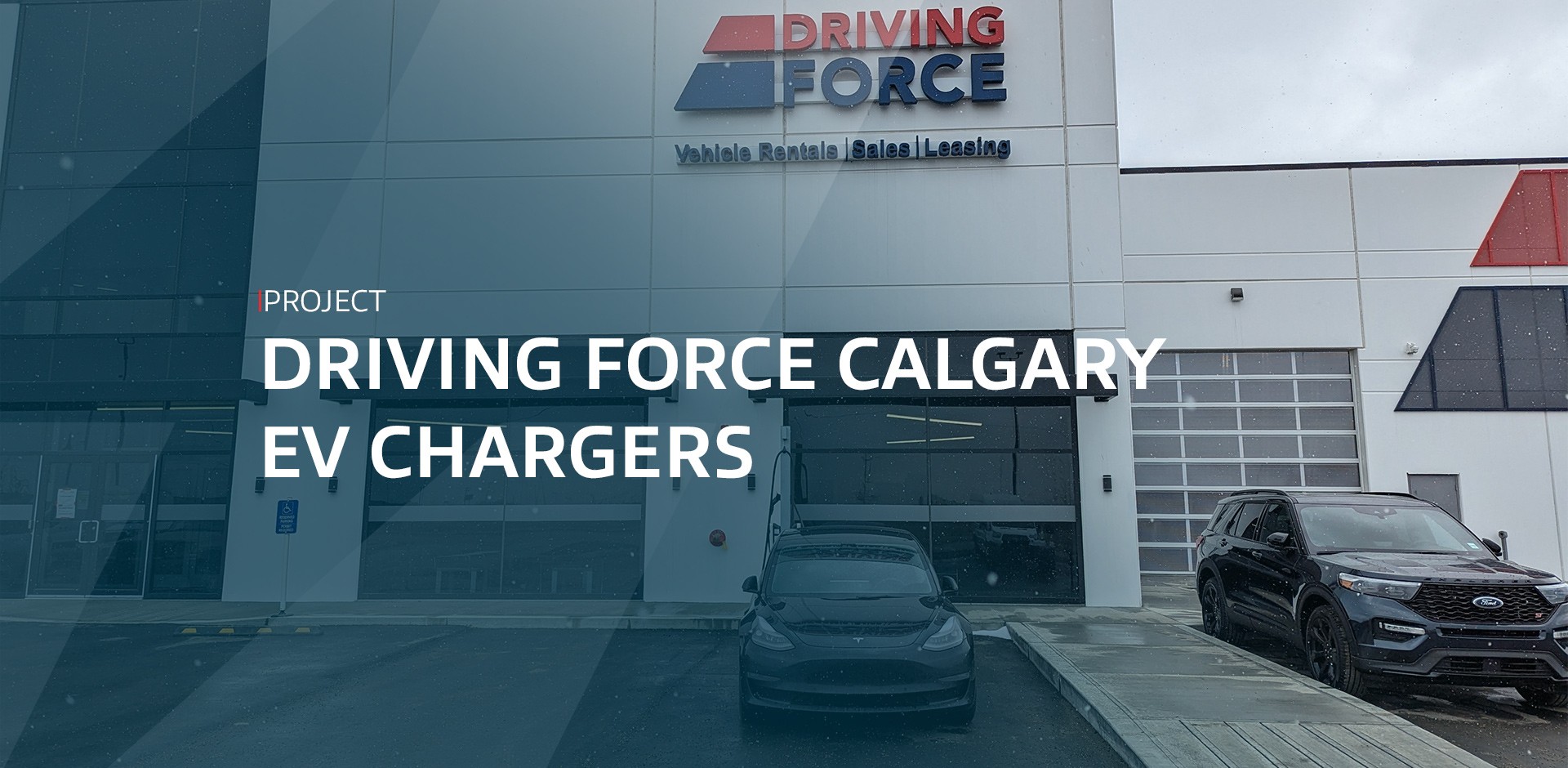 Driving Force Calgary EV Charging Station Inferno Solar