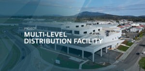 Multi-level Distribution Facility Cover