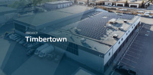 Timbertown roof top solar array