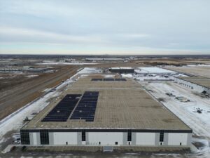Yokohama Tire rooftop solar array