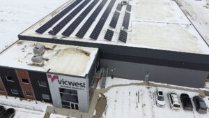 Project Vicwest rooftop solar array